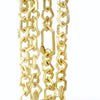 Geometric Links Chain Necklace