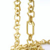 Geometric Links Chain Necklace