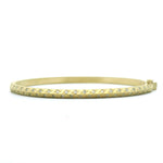 18k yellow gold hinged Diamond Bracelet