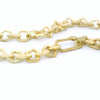 Geometric Links Chain Necklace