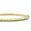 18k yellow gold hinged Diamond Bracelet