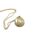 18k Sapphire Medallion