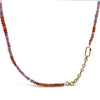 18ky Mali Garnet Mixed Link Station Strand