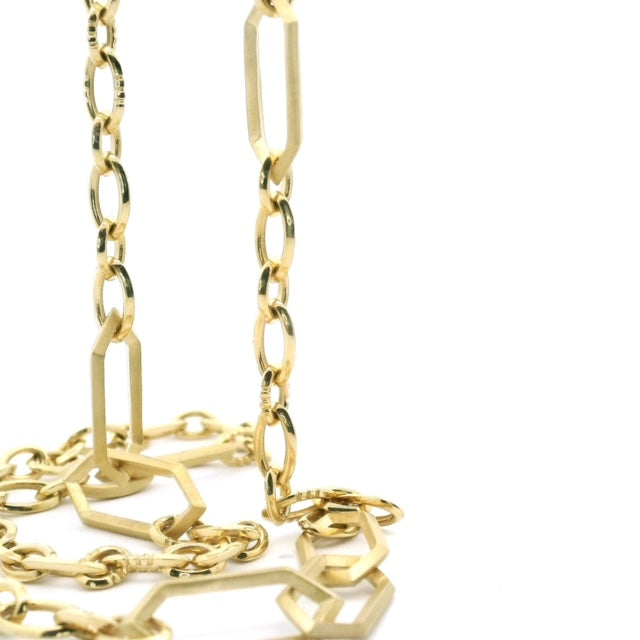 Mixed Links Chain Necklace