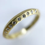 Knife Edge Half Eternity Band